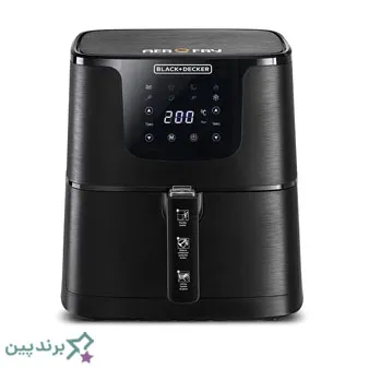 هواپز بلک اند دکر (Black And Decker) دارای برنامههای متعدد برای پختوپز و فن قوی جهت گردش حرارت