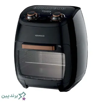 دستگاه ایر فرایر مارک کنوود (Kenwood) با فناوری گردش هوای داغ با قابلیت تنظیم دما و تایمر برای پخت
