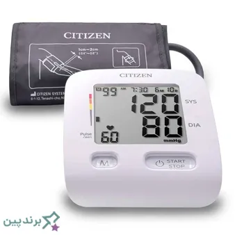 دستگاه فشار سنج ژاپنی سیتی زن (Citizen) دقت بسیار بالا در اندازه گیری فشار خون برای سلامتی قلب شما