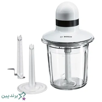 خردکن برقی آلمانی بوش (Bosch) دارای تیغههای قدرتمند و تیز از جنس استیل ضد زنگ