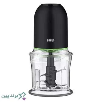 خردکن برقی براون (Braun) کشور آلمان با طراحی زیبا تیغههای استیل ضد زنگ تیز و قدرتمند