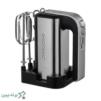 همزن برقی گوسونیک ترکیه با قیمت اقتصادی و کاسه استیل، مناسب برای شیرینیپزی روزمره
