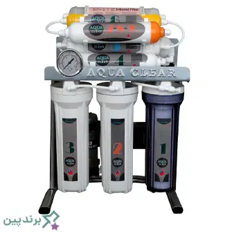 دستگاه تصفیه آب آکوا کلیر یکی از برندهای تایوانی با فیلتر ۶ تا ۹ مرحلهای و قیمت مناسب