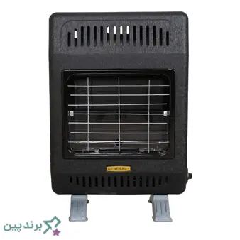 بخاری گازی جنرال افروز بدون دودکش، قیمت مناسب با مصرف گاز پایین و گرمایش کافی برای خانه و فضای باز