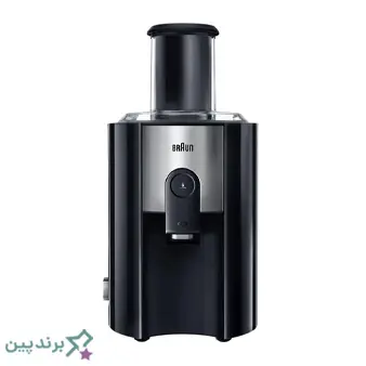 آبمیوه گیری براون Braun؛ ساخت آلمان، موتور کم صدا و پرقدرت با فیلتر استیل و خدمات معتبر