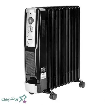 شوفاژ برقی جی پاس سبک و قابلحمل با سیستم قطع خودکار در برابر گرمای زیاد مناسب برای فضاهای کوچک