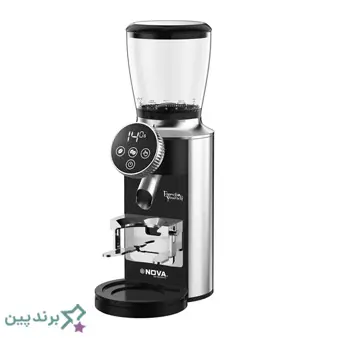 آسیاب قهوه برقی نوا با تیغه تخت و توان مناسب برای مصرف نیمهسنگین