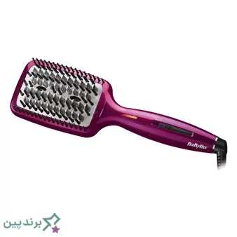 برس حرارتی بابیلیس (BaByliss) برند فرانسوی، دارای دندانههای سهبعدی برای کشش یکنواخت مو