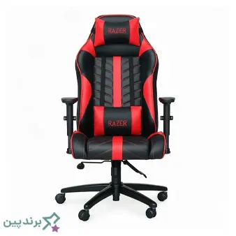 صندلی گیمینگ ریزر (Razer) با سیستم حمایت کمری داخلی و متریال لوکس چندلایه