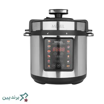 زودپز برقی میگل (Migel) مجهز به ۱۲ برنامه پخت پیشفرض و سیستم ایمنی چندلایه