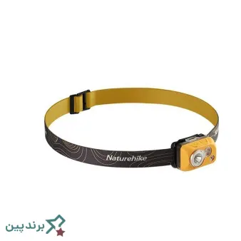 چراغ پیشانی نیچرهایک، با باتری AAA و نور قرمز، مناسب طبیعتگردی سبک