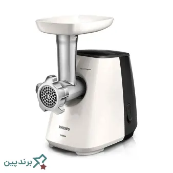 چرخ گوشت فیلیپس (Philips)، مجهز به ابزار تمیزکننده اختصاصی شبکه و گلویی با مکانیزم آزادسازی سریع