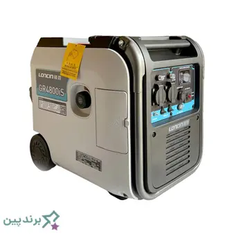 موتور برق لانسین (Loncin)، مجهز به شاسی فولادی سنگین و باک سوخت حجیم، مناسب برای پیمانکاران ساختمانی