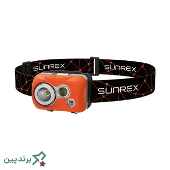 چراغ قوه پیشانی سانری (Sunree)، مجهز به دیودهای CREE با نوردهی بالا، مناسب برای کوهنوردی سبک و کمپینگ