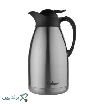 فلاسک چای یونیک (Unique) با بدنه استیل و درب پیچشی، مناسب برای استفاده روزمره و سفرهای کوتاه