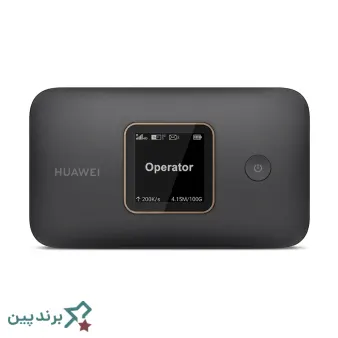 مودم جیبی هواوی (Huawei) با تراشه اختصاصی Balong، بدنه مشکی مات و آنتن داخلی
