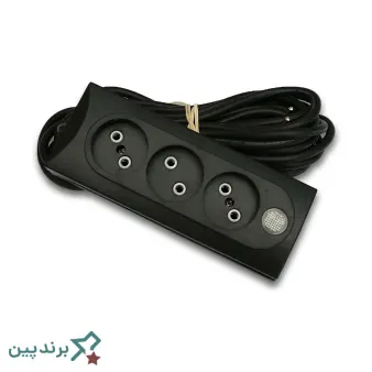 محافظ برق خیام الکتریک (Khayam Electric)، دارای مدار آنالوگ و کلید مکانیکی، برای لوازم خانگی عمومی