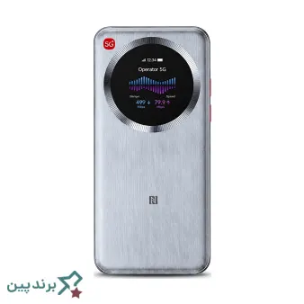 مودم جیبی زد تی ای (ZTE) با نمایشگر دیجیتال روی بدنه و پورت USB Type-C