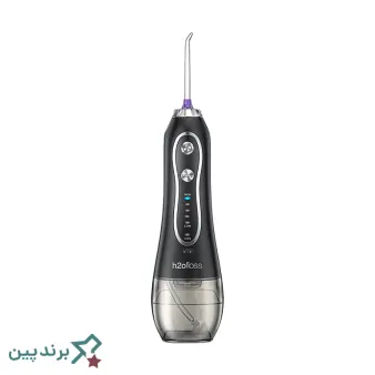 واترجت پرتابل اچ۲اوفلاس (h2ofloss) با مخزن ۳۰۰ میلیلیتری و توپ گرانشی در لوله مکش